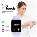 Pautios Smart Watch No App/Phone Required,42mm Smartwatch for Women Men,Fitness Tracker Watch with Heart Rate Monitor, Sleep Tracker, Pedometer,Step Counter,IP68 Waterproof, for Android iOS Phones