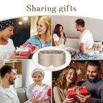 SECZIPE 100% Mulberry Silk Sleep Mask Eye Mask for Women Man with Adjustable Band, for Side Sleeper Blackout Sleep Mask for Travel Rest and Office Large Size (Taupe)