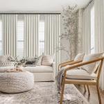 Topfinel 96 Inches Long Pinch Pleated 100% Blackout Curtains,Thermal Insulated Natural Linen Pinch Pleat Viral Drapes with Hooks Rings 2 Panel Sets,Neutral Beige Ivory 8FT Back Tab Window Curtains