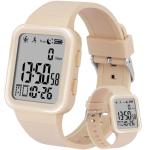 Edillas Digital Watch for Mens Womens, Fitness Tracker with EL Backlight No App/Phone Required, Sport Watch with Step Counter Pedometer Timer Vibration Alarm Clock, Sleep Monitor, Calorie, Distance