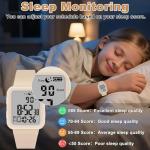 Edillas Digital Watch for Mens Womens, Fitness Tracker with EL Backlight No App/Phone Required, Sport Watch with Step Counter Pedometer Timer Vibration Alarm Clock, Sleep Monitor, Calorie, Distance