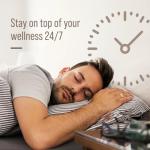 Herz P1 Smart Ring for Women & Men - (Size 9) 24/7 Health Metrics Fitness Ring, Tracks 20+ Biometrics, 6 Day Battery Life, Waterproof Stainless Steel, Free APP for iOS Android, No Subscription