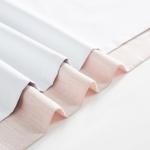 WEST LAKE Pink Bailey Pinch Pleated Window Curtain Panels with Full Blackout Liner 84 Inches Long,Rustic Textured Drapes for Bedroom,Modern Window Treatment for Girls Room,40" Wx84 Lx2