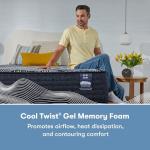 Serta Perfect Sleeper X - Aspen 12.5" Firm QueenHybrid Mattress - 5 Support Zones and Cooling Tech for a Restorative Sleep - 100 Night Trial, CertiPUR-US Certified