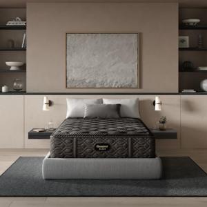 Beautyrest Black Series One 14.25" Medium Queen Mattress - Breathable, Cooling, and Supportive - CertiPUR-US Certified, 100-Night Sleep Trial, and 10-Year Limited Warranty