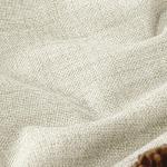 Lajode 100% Blackout Curtains for Living Room 90 Inches Long 2 Panels, Faux Linen Textured Linen Floor Length Thermal Insulated Bronze Grommet Boho Window Energy Save Drapes, Each 52" Wide, Natural