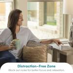 Big Red Rooster Sleep Sound Machine - White Noise Device for Kids and Babies with Rain and Nature Sounds - Portable Noise Cancellation for Nap Time, Bedroom, Nursery, or Office - 4x4x3 in