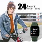 meoonley Kids Watch for Girls Boys with IP68 Waterproof, Girls Watch with 19 Sports Modes, Sleep Tracking, Pedometer, Stopwatch, Kids Activity Tracker Birthday Gifts for Boys Age 6-15 Years Old