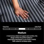 Beautyrest Black Series One 14.25" Medium Queen Mattress - Breathable, Cooling, and Supportive - CertiPUR-US Certified, 100-Night Sleep Trial, and 10-Year Limited Warranty