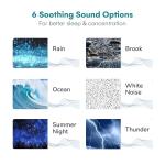 Big Red Rooster Sleep Sound Machine - White Noise Device for Kids and Babies with Rain and Nature Sounds - Portable Noise Cancellation for Nap Time, Bedroom, Nursery, or Office - 4x4x3 in