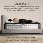 Beautyrest Black Series One 14.25" Medium Queen Mattress - Breathable, Cooling, and Supportive - CertiPUR-US Certified, 100-Night Sleep Trial, and 10-Year Limited Warranty