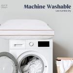 puredown® Goose Feathers and Down Pillow for Sleeping Hotel Collection Bed Pillows, Gusseted, Standard/Queen, Set of 2