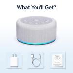 Sound Machine Night Light White Noise Brown Noise Machine 30 Non Looping Sounds 12 Lights 5 Timers 36 Adjustable Volume Memory Function Sleep Sounds Machine for Baby Kids Adult & Home Office Travel