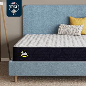 Serta Classic Clarks Hill 2.0, Firm 12.5" Full Mattress, Zoned Support, Cooling, Breathable and Pressure Relieving - 100 Night Trial, CertiPUR-US Certified