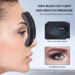 YIVIEW Sleep Mask for Back and Side Sleeper Pack of 3, 100% Light Blocking 3D Eye Masks for Sleeping, Lightweight & Breathable Eye Cover for Women Men, Zero Pressure Night Blindfold