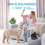 Diffusers for Essential Oils Large Room, 550ml Essential Oil Diffusers with Remote Control, Ultrasonic Oil Diffuser with Timer, 7 Colors Light for Bedroom