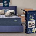 Serta Five Star Mattress Tranquility 16-Inch Plush Pillow Top – Queen – Zoned Support, Pressure Relief, Cooling Comfort – Made in USA – Bed-in-a-Box – 100 Night Trial, 10-Year Limited Warranty
