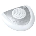 White Noise Machine, Portable Sleep Sound Machine with 24 Soothing Sounds, Timer & Memory Function, Headphone Jack, USB Charging, Powered by AC or Battery for Baby, Kids, Adults, Travel