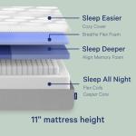 Casper Sleep Original Hybrid King Mattress – Medium Feel with Zoned Support – Motion Isolation – Breathable, Cooling Memory Foam – 100-Night Trial – CertiPUR-US