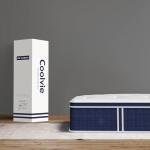 Coolvie King Mattress 12 inch, Tight Top Deep Sleep Mattresses with Extra Lumbar & Hip Support, Medium to Firm Hotel Collection Hybrid Sleep System for Supportive, Breathable Bed in a Box King Size