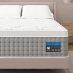 Sleepmax Firm King Mattress 14 Inch - Deep Sleep Hybrid Mattresses Enhanced Pain Relief - Cooling Extra Firm Bed in a Box with Lumbar & Hip Support - 365-Night Trial, Fiberglass-Free, Hotel-Collection