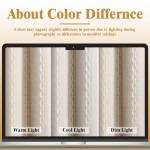 XOGUIBO Boho Blackout Curtains 2 Panels 84 Inch for Living Room Bedroom, Beige Linen Texture Farmhouse Curtains with Tassels and Cotton Embroidery Vintage Rustic Western Rod Pocket