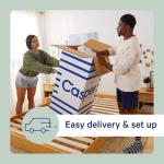 Casper Sleep Original Hybrid King Mattress – Medium Feel with Zoned Support – Motion Isolation – Breathable, Cooling Memory Foam – 100-Night Trial – CertiPUR-US