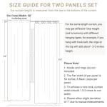 100% Blackout Shield Linen Blackout Curtains for Bedroom 90 Inches Long, Back Tab/Rod Pocket Living Room Drapes, Thermal Insulated Blackout Curtains 2 Panels Set, 50" W x 90" L, Oatmeal