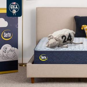 Serta Sleeptrue Medium 12" Full Hybrid Mattress in a Box, Cooling, Breathable, and Pressure Relieving - 100 Night Trial, CertiPUR-US Certified and 10 Year Limited Warranty