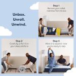 Serta Sleeptrue Medium 12" Full Hybrid Mattress in a Box, Cooling, Breathable, and Pressure Relieving - 100 Night Trial, CertiPUR-US Certified and 10 Year Limited Warranty