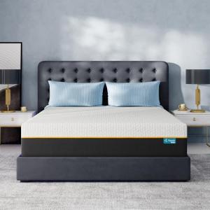 NAPSIE 14 Inch King Size Mattress, Cooling Tencel Cover, King Memory Foam Mattress in a Box, Medium Plush King Size Bed for Back Pain Relief and Cool Sleep, CertiPUR-US Certified, Foam Made in USA