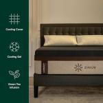 Zinus Lumbar+ Premium 14 Inch Memory Foam Mattress, Lumbar Support, Targeted Pressure Relief, Cooling Gel and Green Tea, Cool-to-The-Touch Cover, Medium Firm Feel, CertiPUR US Certified, King