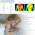 Grounding Sheets Gray Queen Size - 90% Organic Cotton + 10% Pure Silver Fitted Bed Sheet for Earthing - 400 Thread Count Deep Pocket Grounded Bedsheets - Improved Sleep Down to Earth Ground Bedding