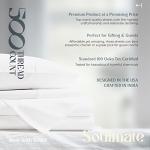 Mayfair Linen 100% Cotton Sheets Full Size Bed Set - 500 Thread Count Sheets Full Size 4 PC Set (White), Soft, Cooling, Hotel-Quality 16" Deep Pocket Cotton Bedsheet for Hot Sleepers