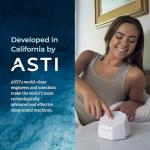 Adaptive Sound Technologies LectroFan EVO White Noise Machine - Compact Sleep Sound Machine for Bedroom, Travel, Study & More - 22 Non-Looping Fan, Ocean Noise Variations - White