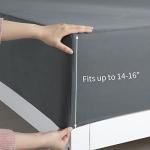 HOMBYS 132"x120" Alaska King Size Sheet Set 4 Pieces Bedding Sheets with Deep Pocket and Pillowcases,Smooth and Soft Bed Sheet Set-108"x108"+18"