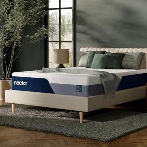 Nectar Premier 13” Twin XL Mattress - Medium Firm - Contouring Memory Foam - Cooling Upgrade - Back Pain Relief - Mattress in a Box - 365-Night Trial & Forever Warranty