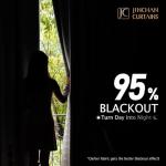 jinchan 95% Blackout Boho Curtains 84 Inches Long for Bedroom Living Room Black on Beige Geometric Printed Grommet Top Room Darkening Thermal Insulated Window Drapes 2 Panels