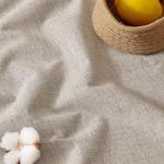 RYB HOME Linen Textured 100% Blackout Curtains for Bedroom, Insulating Energy Saving Window Curtains for Living Room Dining Patio Sliding Glass Door, Wide 52 x Long 90 inch, Beige, 2 Panels