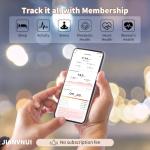 Smart Ring for Women-Men,Health-Fitness Tracker with Heart Rate, Sleep Monitor, Blood Oxygen, HRV, 128 Sports Modes, IP68 Waterproof, Gesture Control, No Subscription Fee,with iOS & Android (8)