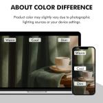 MIULEE Olive Green Velvet Curtains 84 inches Long, Pinch Pleated Blackout Drapes with Hooks, Thermal Insulated Pinch Pleat Panels for Bedroom Living Room, 2 Panels