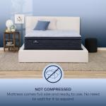 Serta Perfect Sleeper Mattress Enhanced 14.5" Queen Mattress - Plush Pillow Top, Cooling Gel Memory Foam, Pocket Innersprings for Motion Isolation, Edge Support, CertiPUR-US Certified - Nurture Night