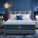 Lomeluous Queen Mattress 14 Inch,Luxurious Layered Support Queen Size Mattress with 3” Pressure Relie Layer and Coils System for Proper Lumbar & Hip Support, Cooling Upgrade Medium Firm