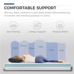 FATHOM Firm King Mattress 14 Inch Memory Foam Mattress King Size Bed in a Box for Back Pain Relief and Cool Sleep with Gel Foam and Removeable Fiberglass Free Cover, CertiPUR-US Certified