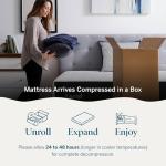 Lucid 14 Inch Memory Foam Mattress - Medium Plush Feel - Infused with Refreshing Bamboo Charcoal and Cooling Gel - Bed in a Box - Temperature Regulating - Pressure Relief - Breathable - King Size