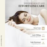 Ashton Sheets 100% Egyptian Cotton King Size Sheet Set - 600 Thread Count Egyptian Cotton Sheets Set for King Size Bed (4 Pc, Dark Grey), Soft, Cooling, Luxury Hotel 16" Deep Pocket Sateen Bedsheet