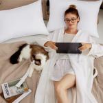 Bedsure Pillows Standard Size Set of 2 - Hotel Collection Bed Pillows for Sleeping, with Down Alternative Filling, Soft Support for Back, Stomach or Side Sleepers, Standard, 28"x19", White, 2 Pack