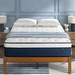 ZINUS 14 Inch Cooling Comfort Support Hybrid Mattress [New Version], California King, Fiberglass Free, Medium Plush, Cooling Motion Isolation, Certified Safe Foams & Fabric, Mattress in A Box