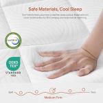 SUAYEA King Size Mattress, 16 Inch Hybrid King Mattress in a Box, Cooling Gel Memory Foam Mattresses with Individual Pocket Springs, Pressure Relief, Medium Firm Feel, Extra Edge Support, CertiPUR-US