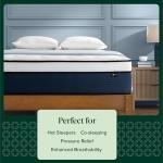 ZINUS 14 Inch Cooling Comfort Support Hybrid Mattress [New Version], California King, Fiberglass Free, Medium Plush, Cooling Motion Isolation, Certified Safe Foams & Fabric, Mattress in A Box